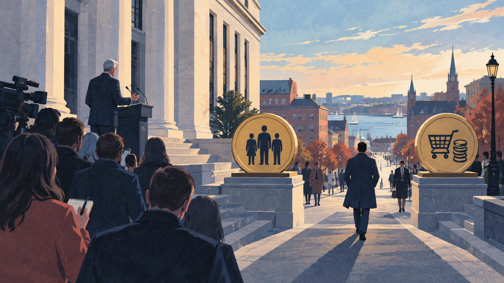 Powell signals Federal Reserve to move slowly on interest rate cuts
