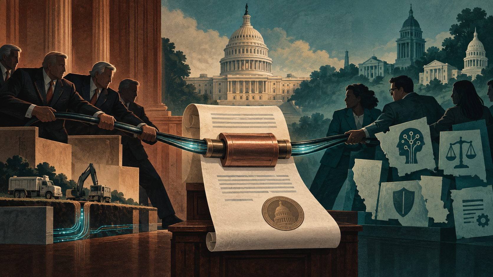 Senate Republicans revise ban on state AI regulations in bid to preserve controversial provision